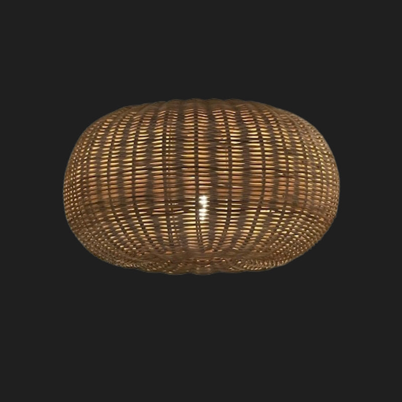 DONU Pendant Lamp 40 / ラタンランプ
