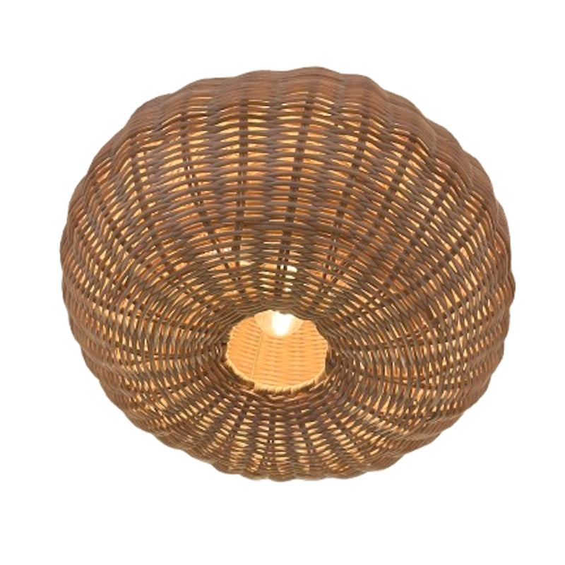 DONU Pendant Lamp 40 / ラタンランプ