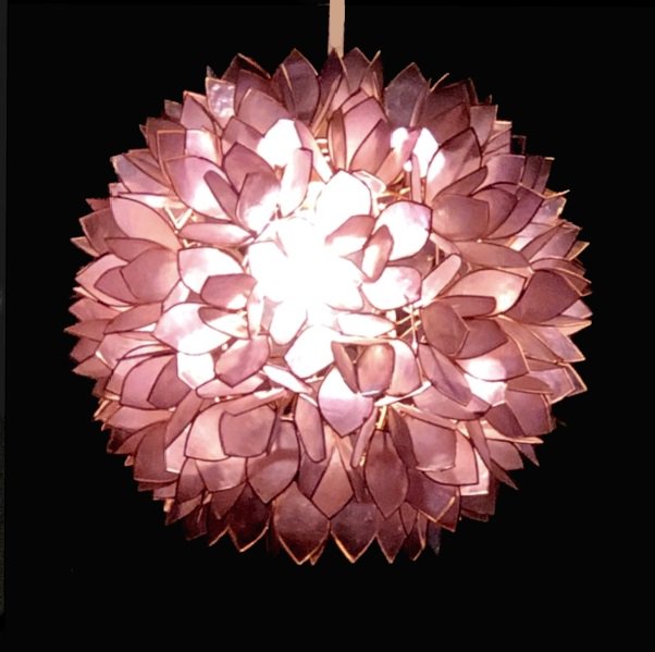 SHELLY Pendant Lamp/カピスシェルランプ