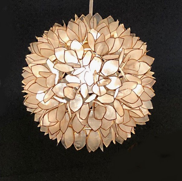SHELLY Pendant Lamp/カピスシェルランプ