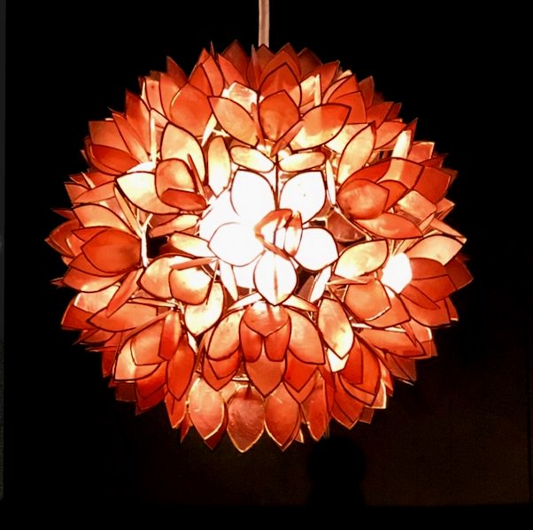 SHELLY Pendant Lamp/カピスシェルランプ