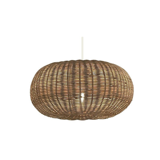 DONU Pendant Lamp 40 / ラタンランプ