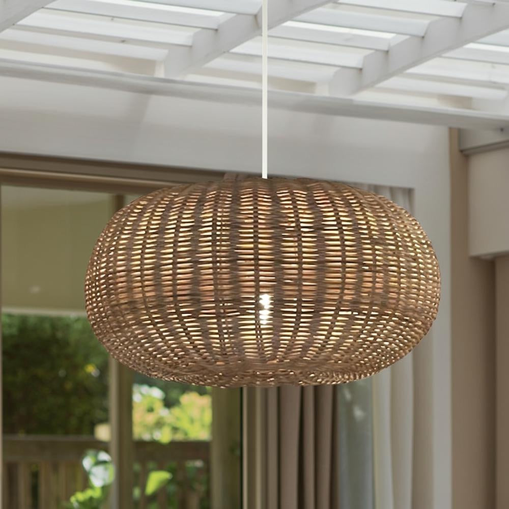 DONU Pendant Lamp 40 / ラタンランプ