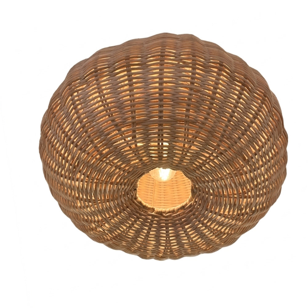 DONU Pendant Lamp 40 / ラタンランプ