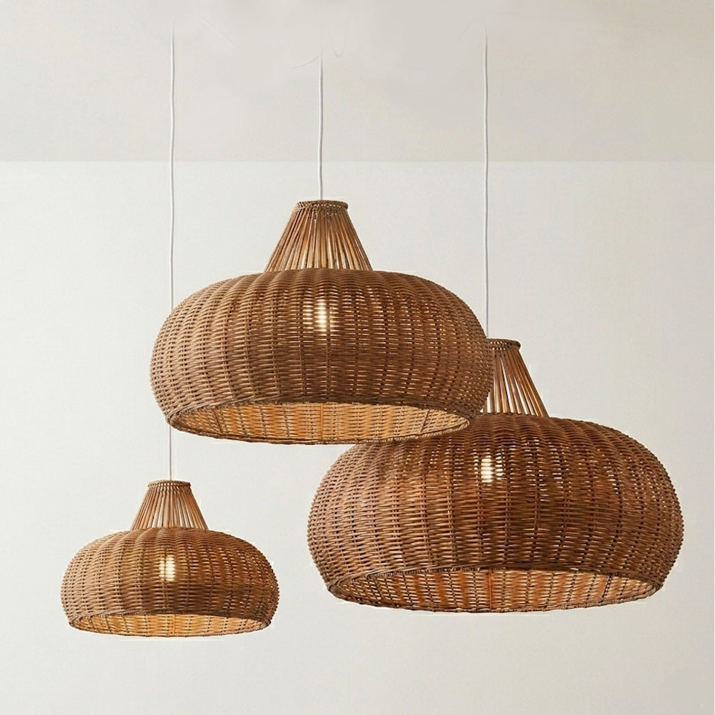HAT Pendant Lamp 40 / ラタンランプ
