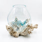 Driftwood glass base XL-1
