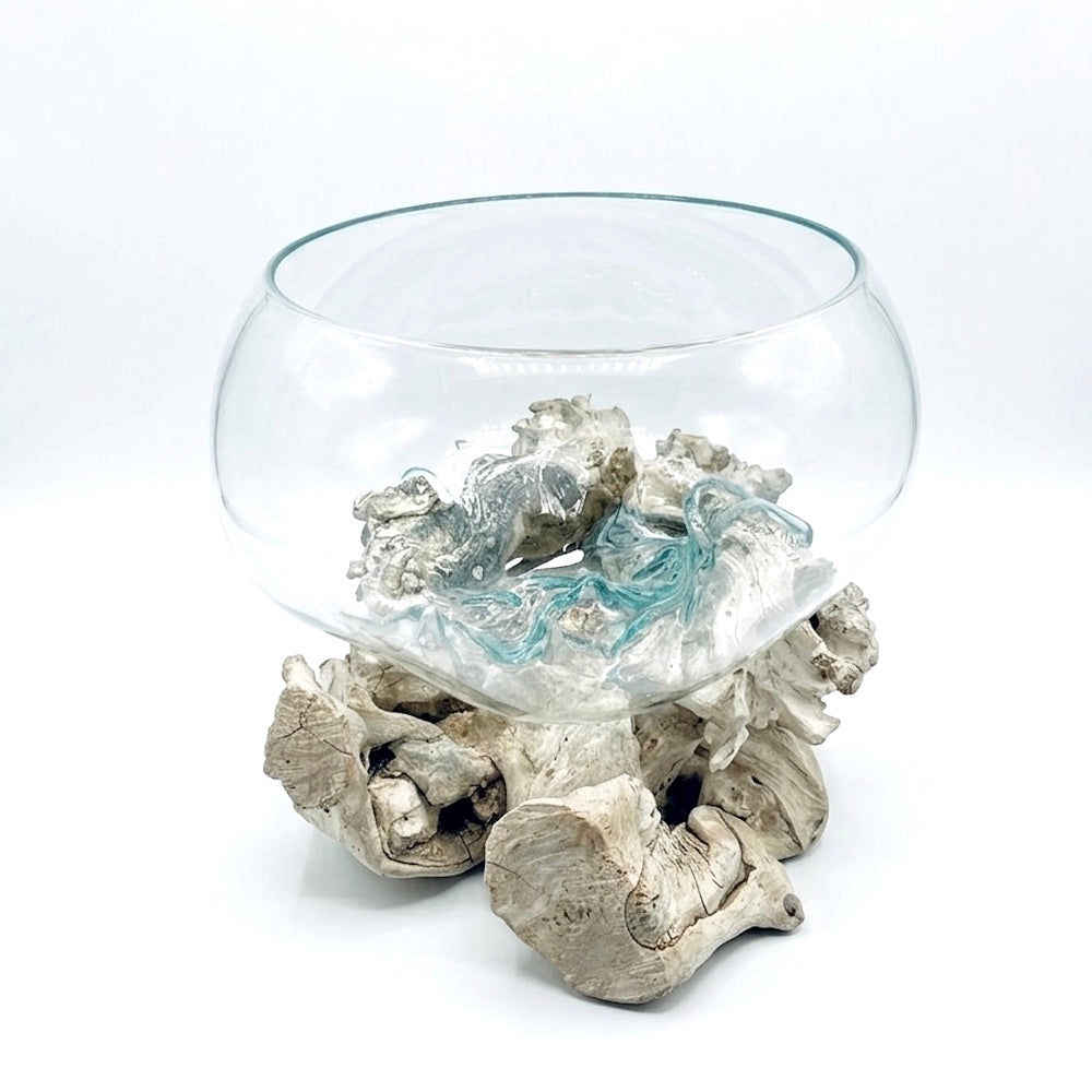 Driftwood glass bowl XL-1