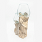 Driftwood glass double base -1