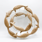 Wooden Fish Circle Wall Decoration