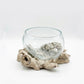 Driftwood glass bowl L-1