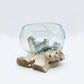 Driftwood glass bowl L-1