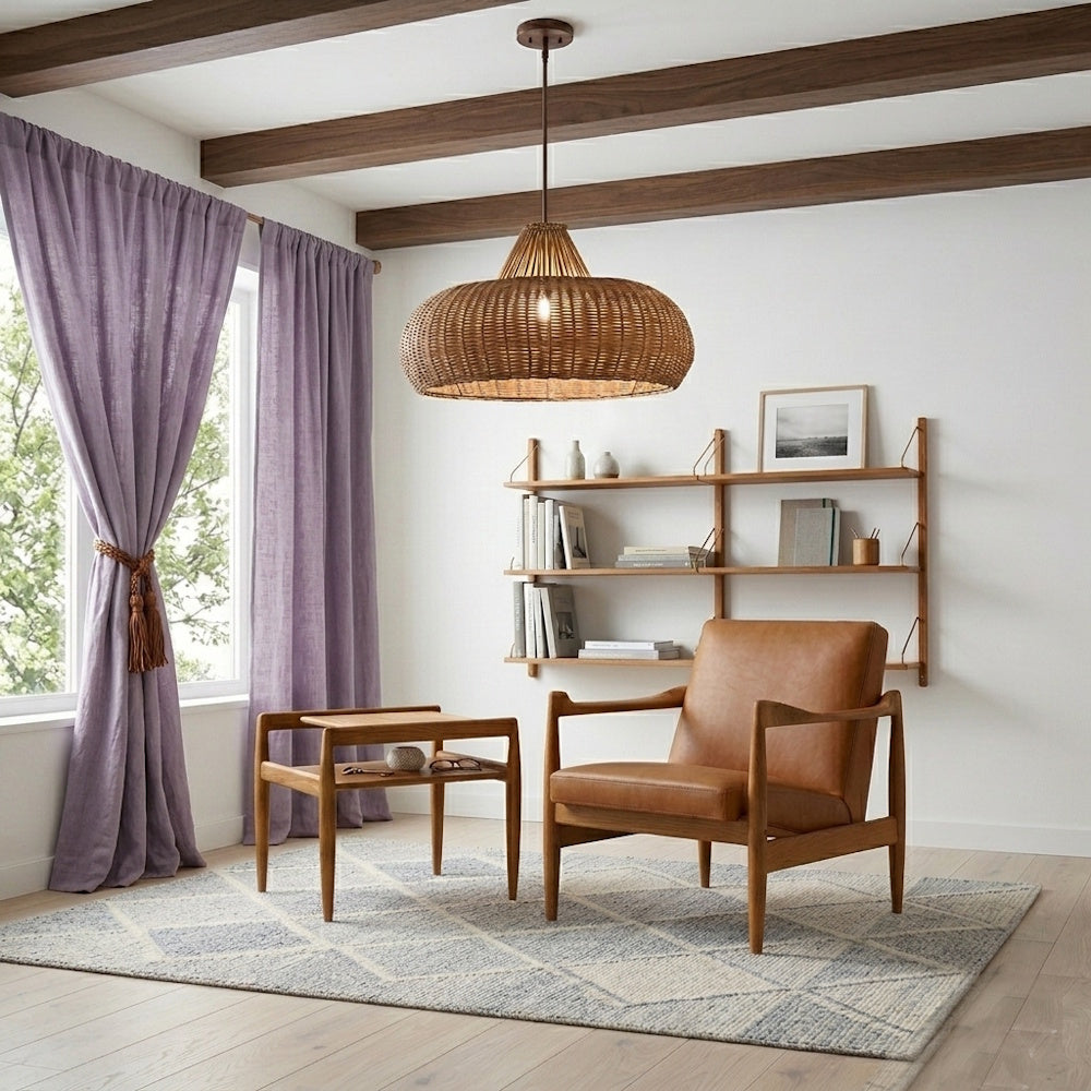 HAT Pendant Lamp 40 / ラタンランプ